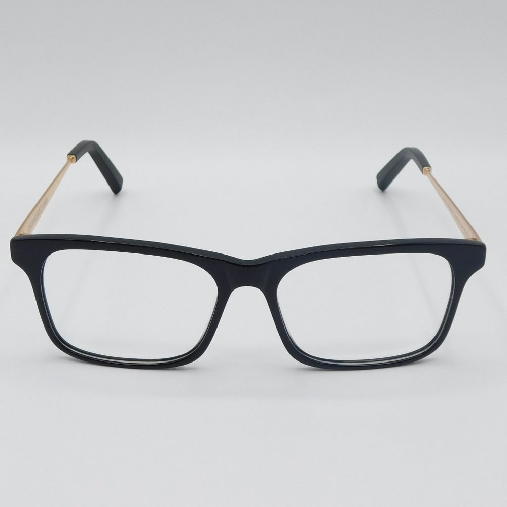NEW CUTLER AND GROSS OF LONDON CGOP1175 BLACK GOLD SQUARE UNISEX EYEGLAS… - Picture 4 of 11